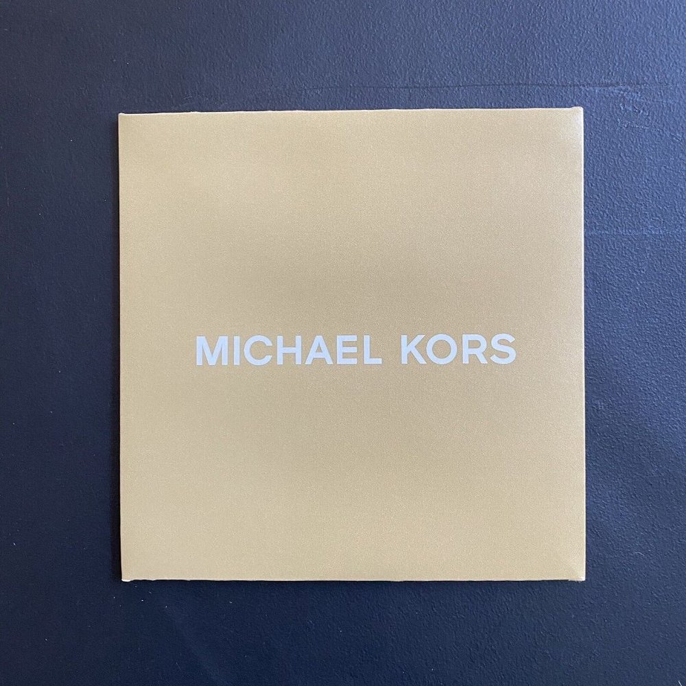 Michael Kors Logo Gift Box for Small Bag Purse Scarf Wallet 8"x8"x3"